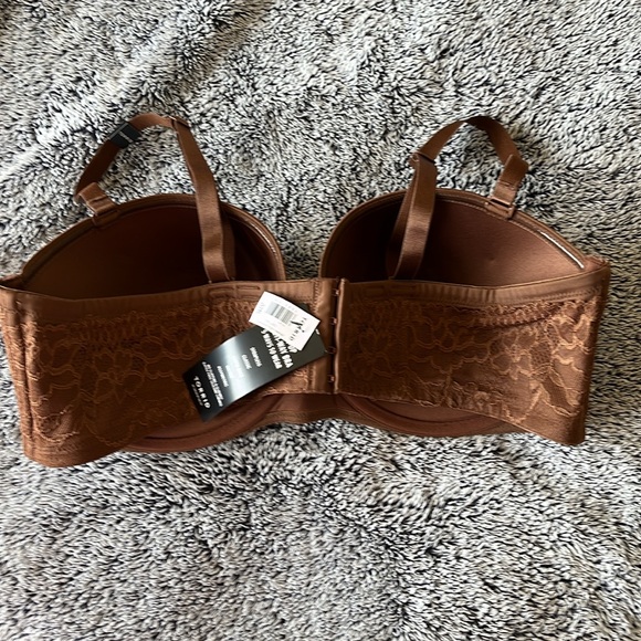 Torrid Brown Strapless Bra - Picture 2 of 3
